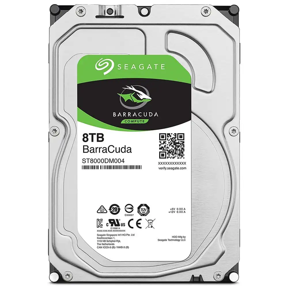 Seagate Barracuda 8TB 5400RPM 256MB SATA3 Seagate Barracuda 8TB 5400RPM 256MB SATA3