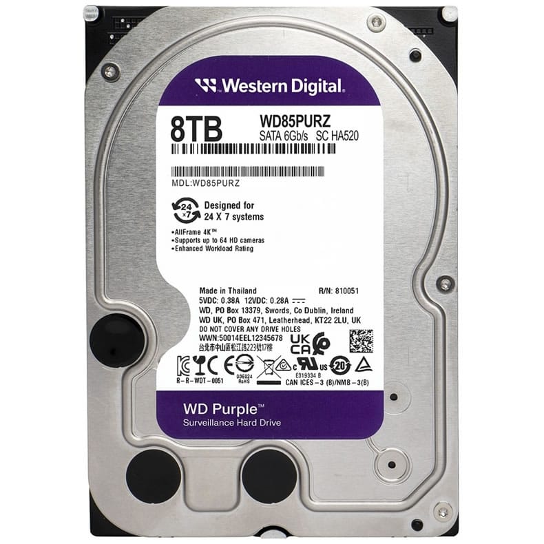 Western Digital Purple 8TB WD85PURZ