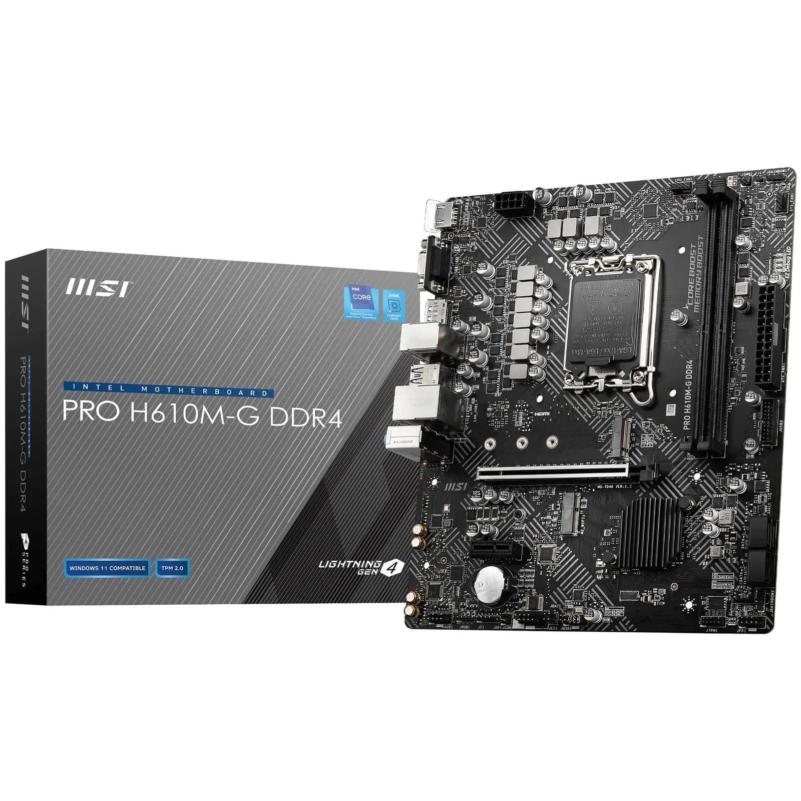MSI PRO H610M-G DDR4