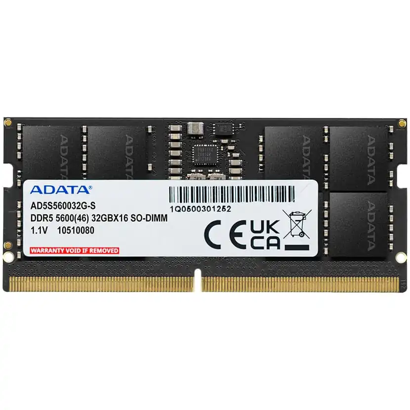 SODIMM Adata 32GB DDR5 5600MHz SODIMM Adata 32GB DDR5 5600MHz