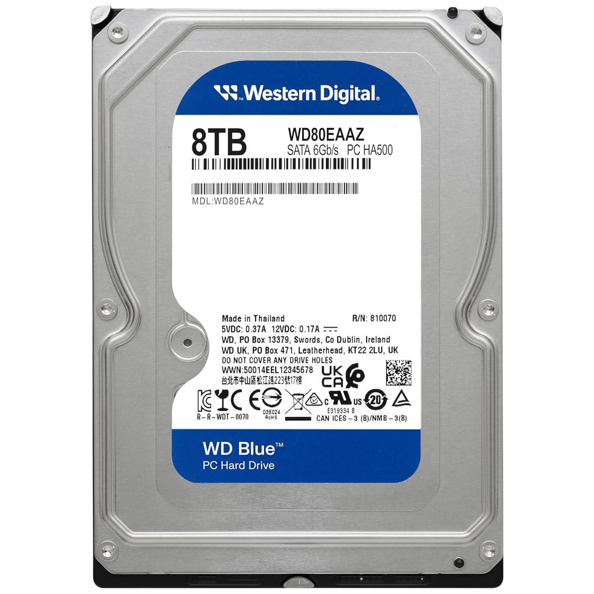Western Digital Caviar Blue 8TB WD80EAAZ