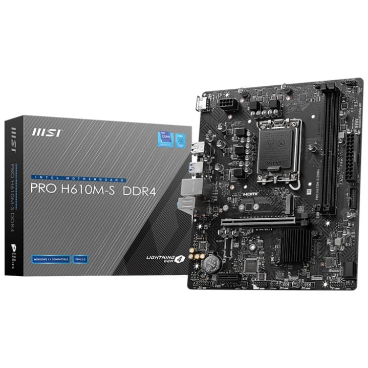 Motherboard MSI PRO H610M-S DDR4