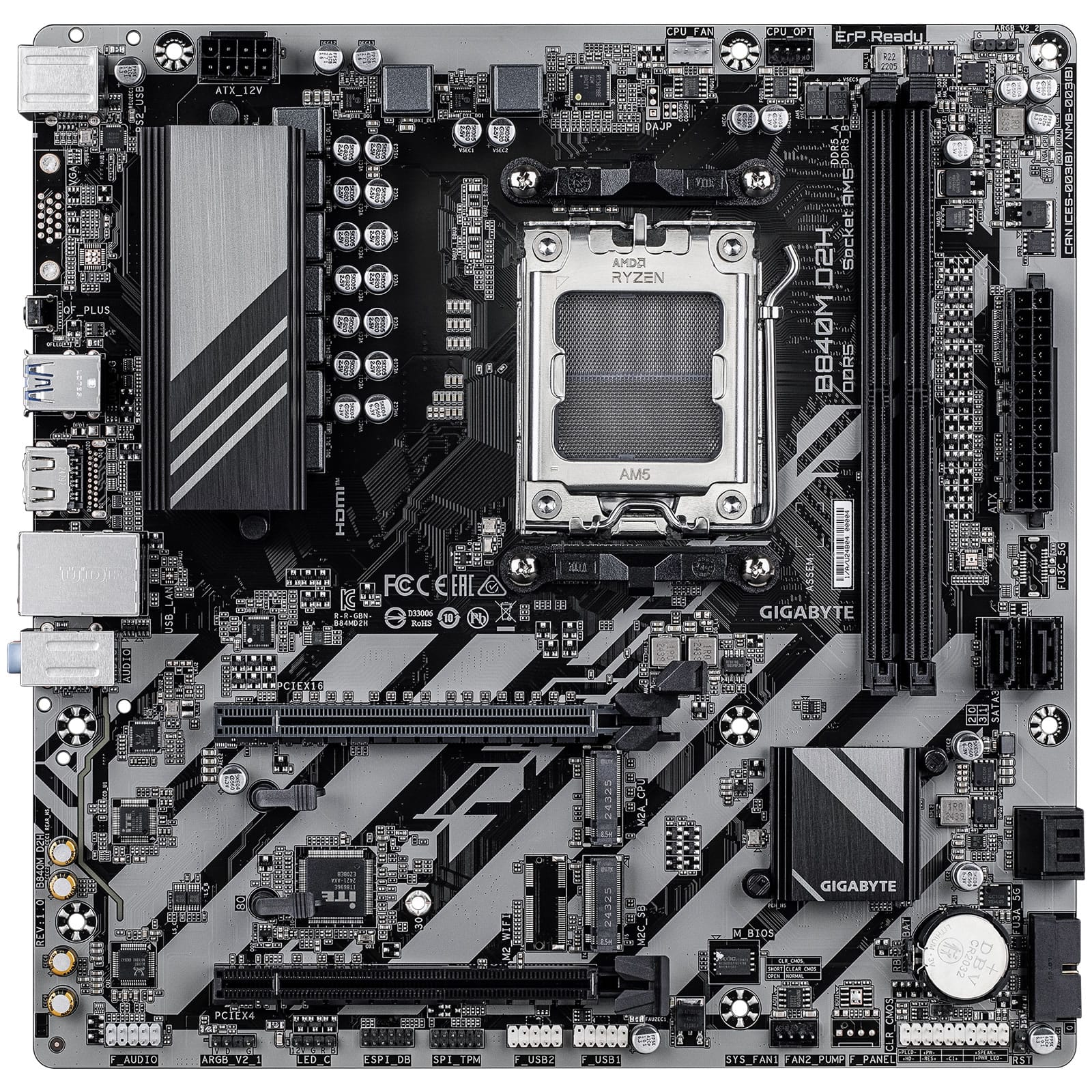Gigabyte B840M D2H