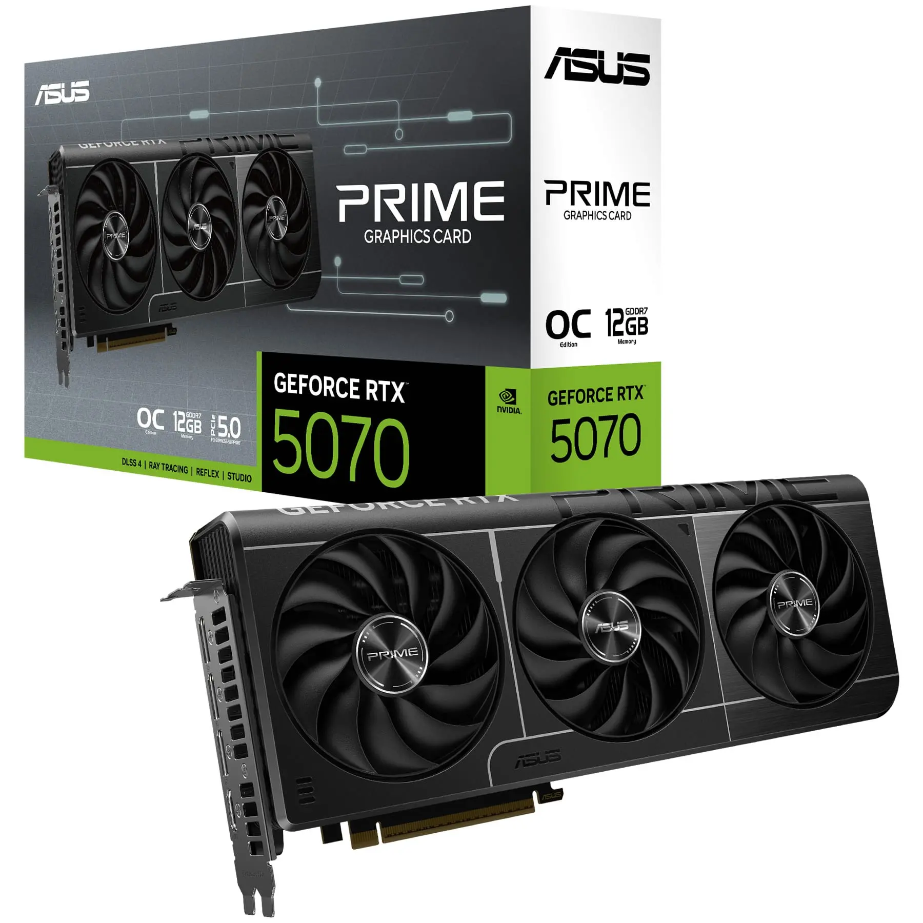 Asus Prime GeForce RTX 5070 12GB GDDR7 OC Asus Prime GeForce RTX 5070 12GB GDDR7 OC