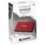 SSD externo Kingston XS1000 Rojo 1TB