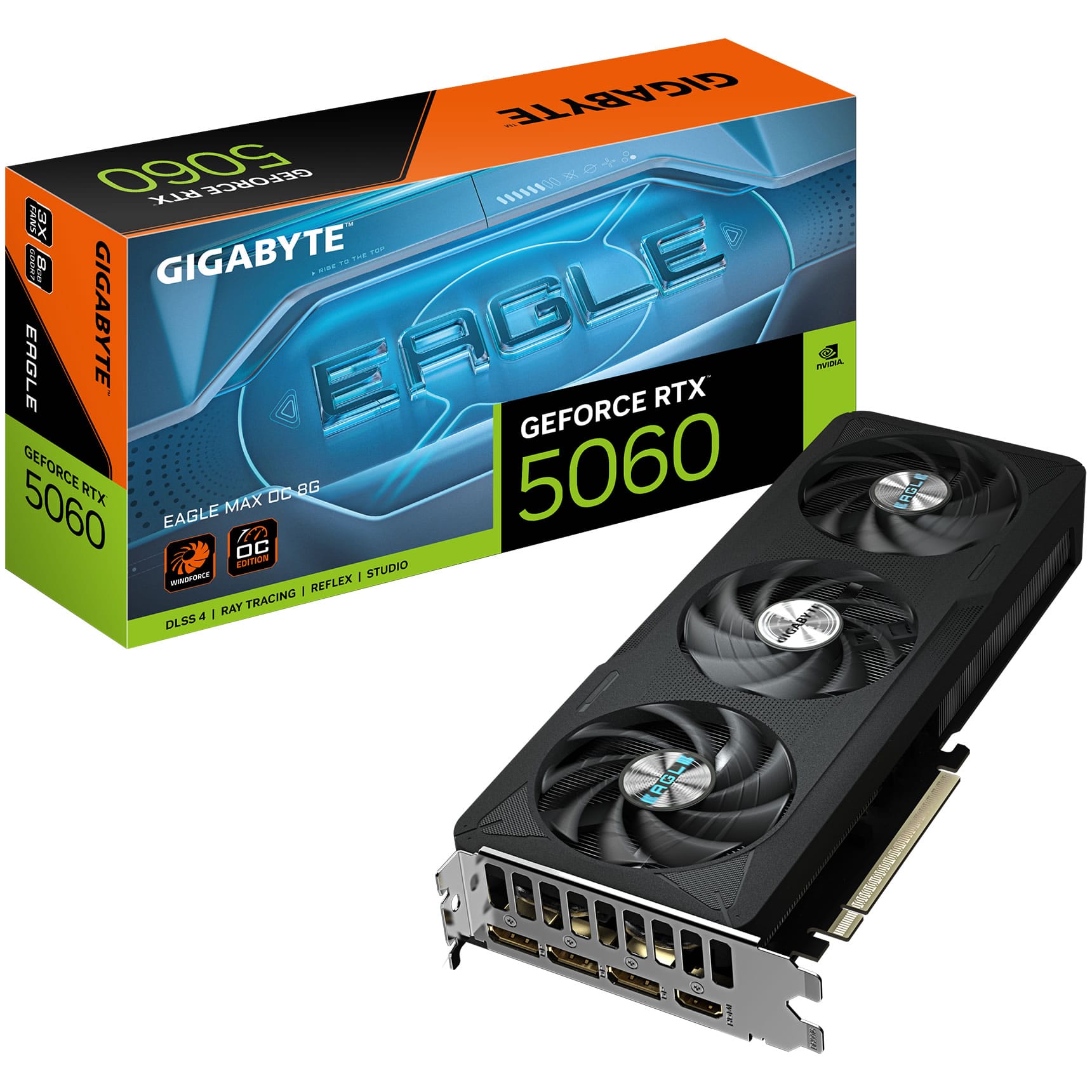 Gigabyte GeForce RTX 5060 Eagle Max 8GB GDDR7 OC