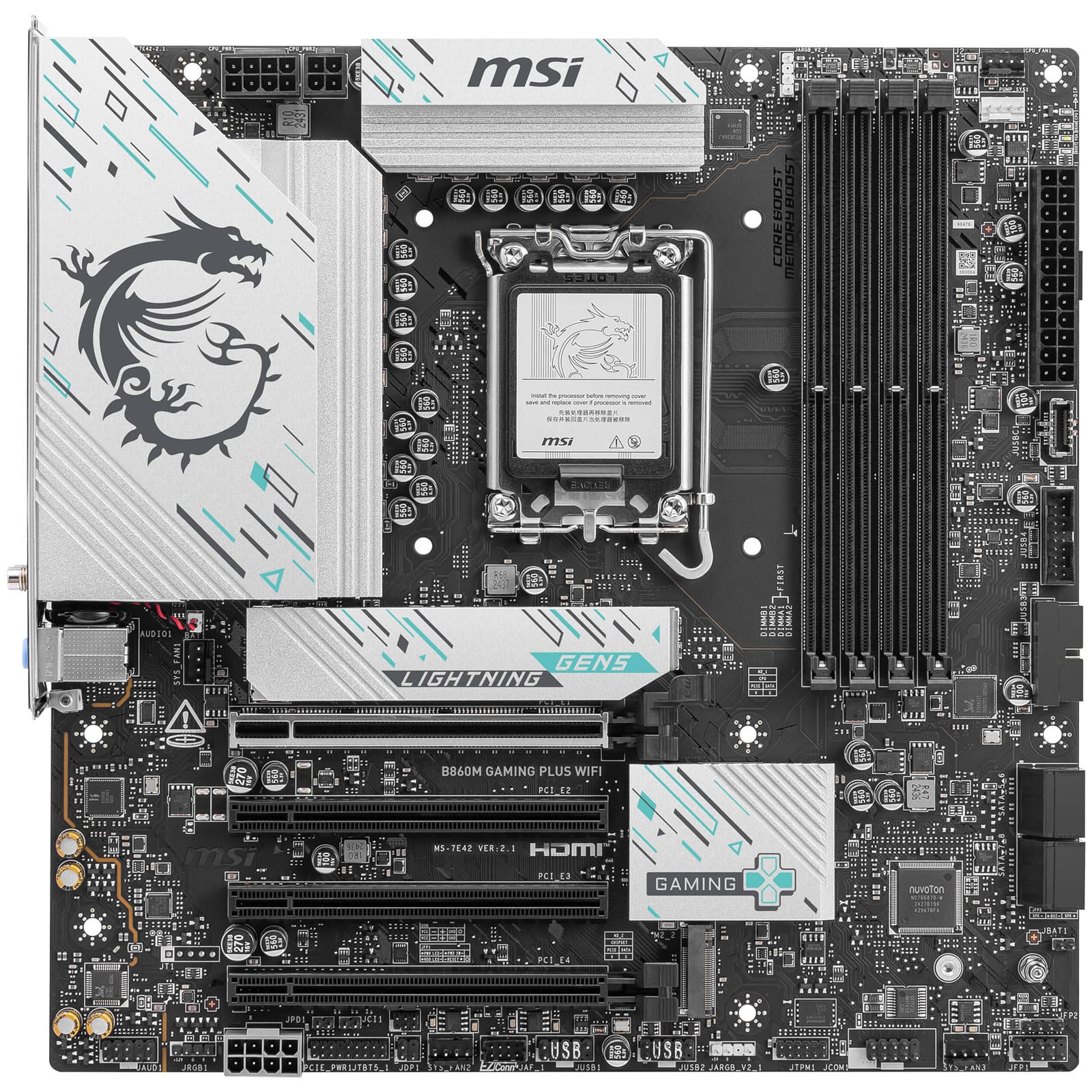 MSI B860M GAMING PLUS WIFI
