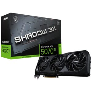 MSI GeForce RTX 5070 Ti Shadow 3X 16GB GDDR7 OC