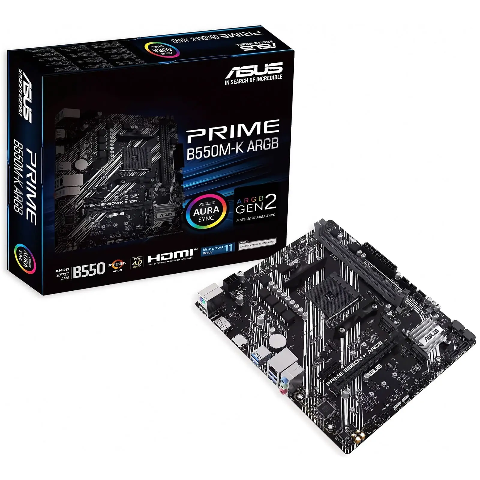 Asus Prime B550M-K ARGB