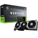 MSI GeForce RTX 5070 Ventus 3X 12GB GDDR7 OC