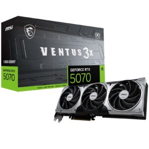 MSI GeForce RTX 5070 Ventus 3X 12GB GDDR7 OC