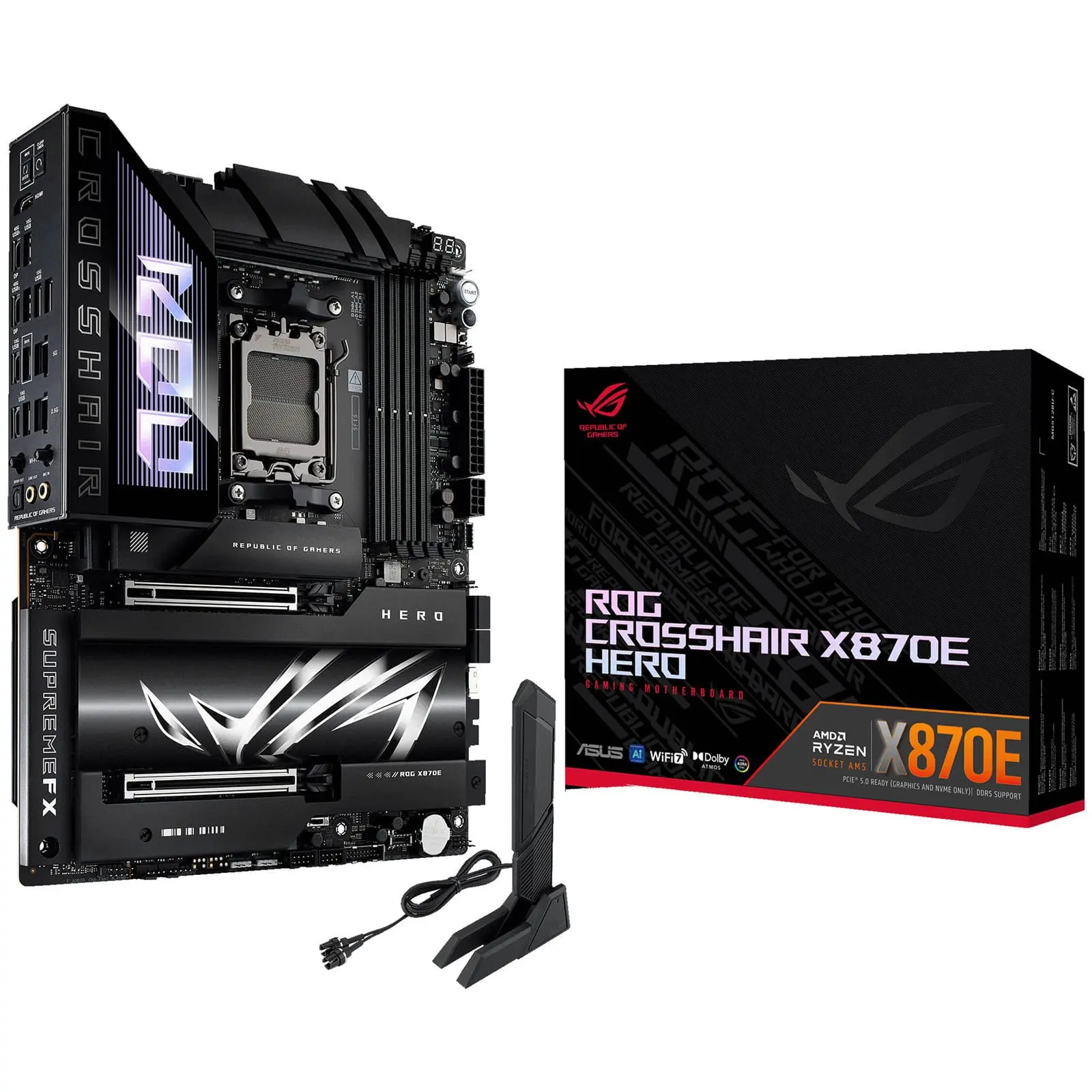 Asus ROG CROSSHAIR X870E HERO Asus ROG CROSSHAIR X870E HERO