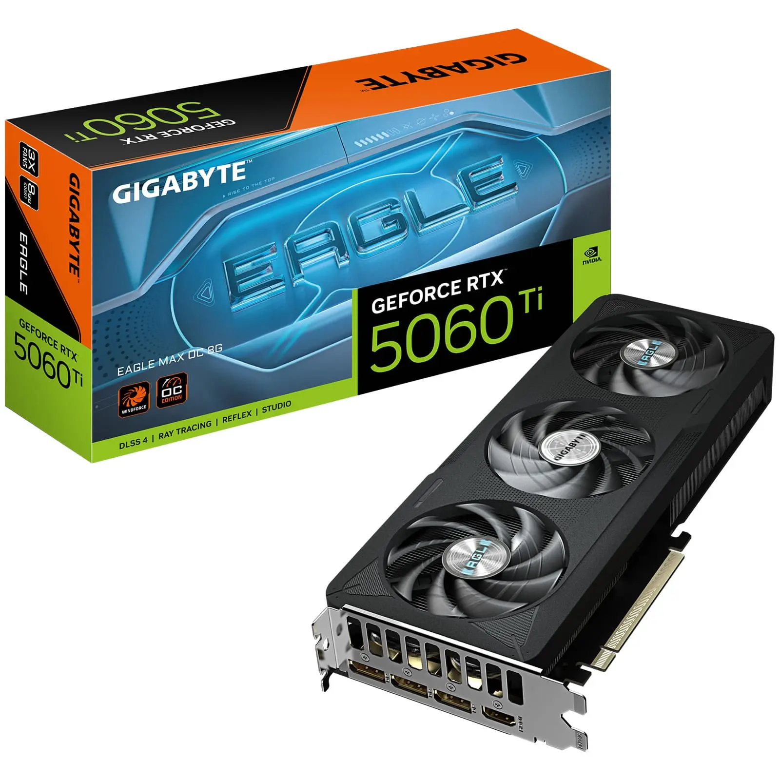 Gigabyte GeForce RTX 5060 Ti Eagle Max 8GB GDDR7 OC Gigabyte GeForce RTX 5060 Ti Eagle Max 8GB GDDR7 OC