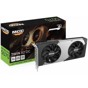 INNO3D GeForce RTX 5070 12GB GDDR7 Twin X2 OC