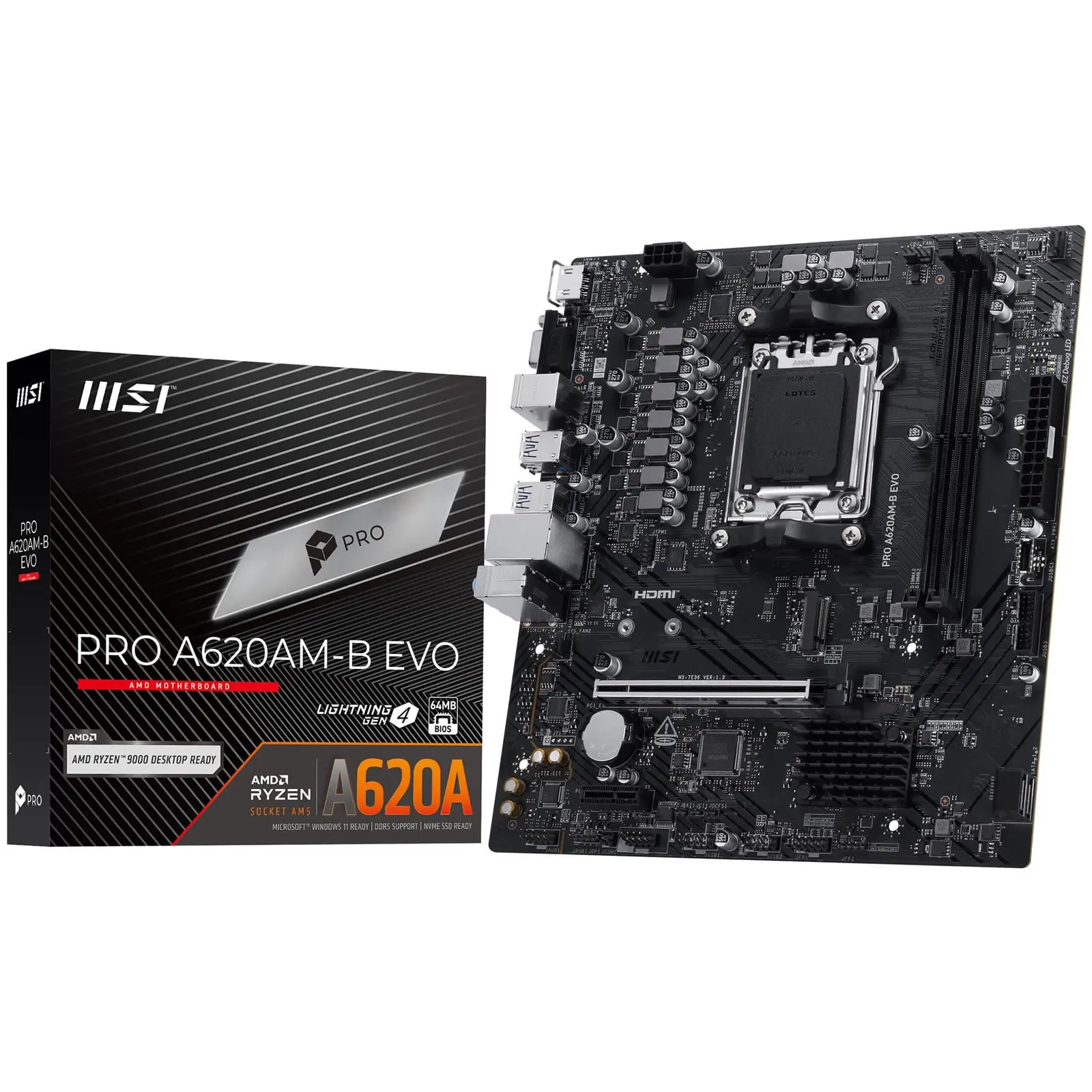 MSI PRO A620AM-B EVO MSI PRO A620AM-B EVO